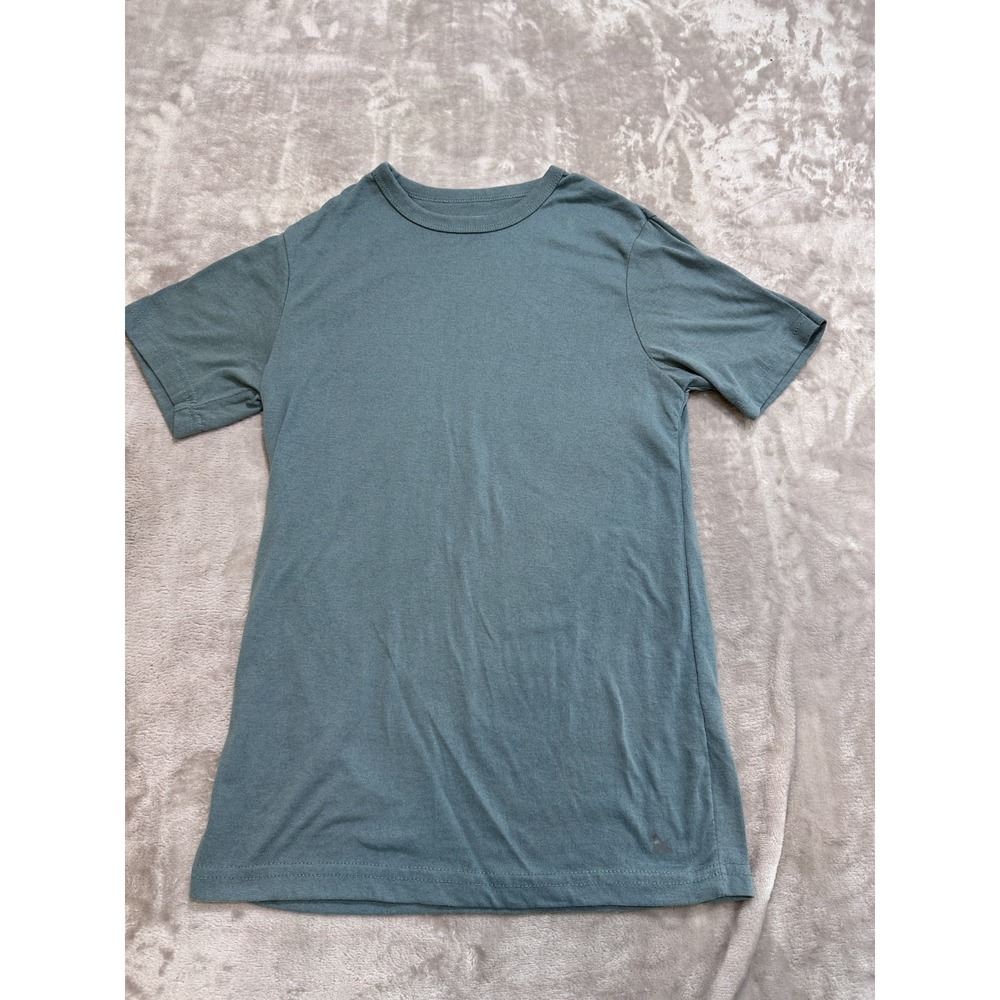 Eddie Bauer T-Shirt Mens Size Small Slate Blue Gray Short Sleeve Crew Neck EUC